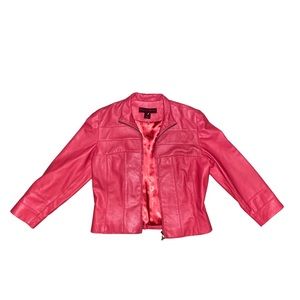 Wilsons Leather Fuchsia Jacket